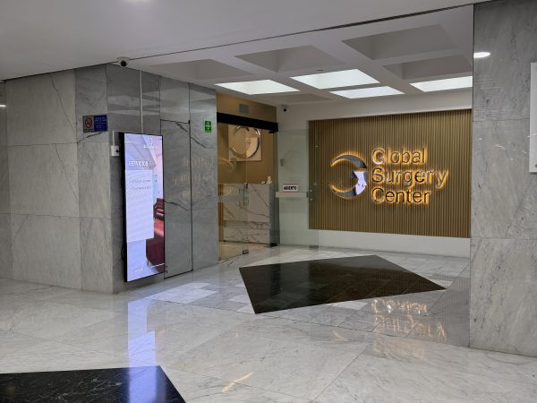 Recepción de Global Surgery Center en el WTC CDMX